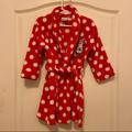 Disney Pajamas | Disney Minnie Mouse Robe | Color: Red | Size: 2tg