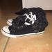 Coach Shoes | Black Authentic Vintage High Top Coach Sneakers | Color: Black/White | Size: 7.5