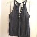 Free People Tops | Free People Tank Top | Color: Blue/Gray | Size: Xs