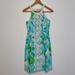 Lilly Pulitzer Dresses | Lilly Pulitzer Floral Shift Dress | Color: Blue/Green | Size: 4