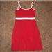 Brandy Melville Dresses | Brandy Melville Red Sundress | Color: Red/White | Size: Xs (One Size)