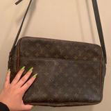 Louis Vuitton Bags | 80s Louis Vuitton Monogram Crossbody Messenger Bag | Color: Brown/Tan | Size: Os