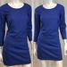 J. Crew Dresses | J Crew Wool Blend Pockets Work Draped Shift Dress | Color: Blue | Size: 0