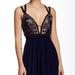 Free People Dresses | Free People Golden Chalice Maxi Dress | Color: Blue | Size: 8