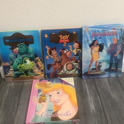 Disney Toys | Disney Pixar 4 Books Bundle | Color: Blue/Green | Size: Osbb