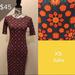 Lularoe Dresses | Lularoe Xs Julia Dress | Color: Blue/Orange | Size: Xs
