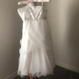 Disney Dresses | Disney Fairy Tale Wedding Girls Dress | Color: White | Size: 5g