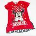 Disney Shirts & Tops | 3 For $30 Girls 4+ Disney Shirt Small | Color: Red | Size: Sg