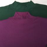 American Eagle Outfitters Tops | American Eagle * Cotton Turtleneck Bundle | Color: Green/Purple | Size: Purple/Small Green/Medium