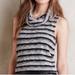 Anthropologie Sweaters | Left Coast Sleeveless Turtleneck Sweater By Dolan | Color: Black/Gray | Size: M