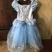 Disney Costumes | Disney World Sparkly Cinderella Dress Gown | Color: Blue | Size: Small 6/6x