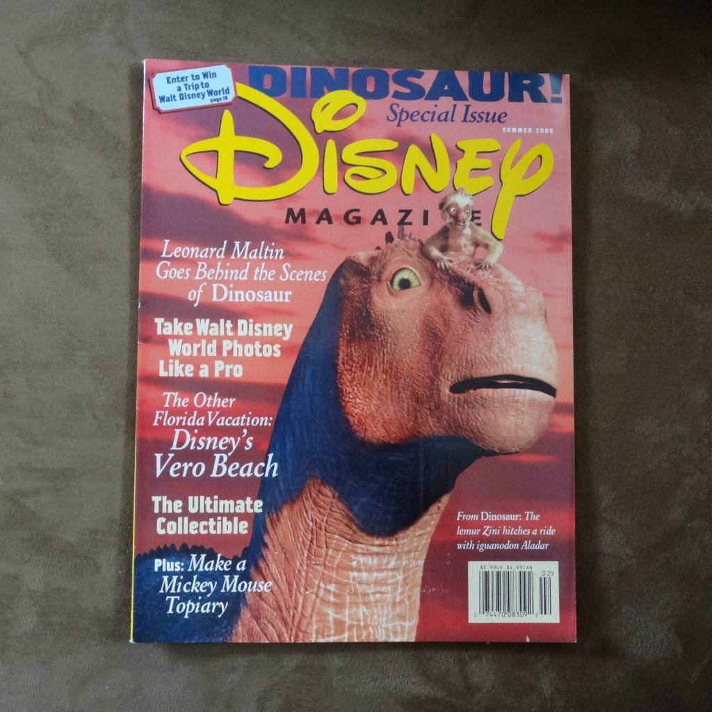 Disney Other | Disney Magazine ~ Summer 2000 | Color: Brown/Red | Size: Os