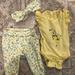 Jessica Simpson Matching Sets | Jessica Simpson 3 Pc Set Size 3-6 | Color: White/Yellow | Size: 3-6mb