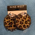 Nine West Jewelry | Cheetah Earrings | Color: Brown | Size: Os