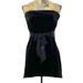 Zara Dresses | Nwt Zara Limited Edition Velvet Mini Dress No Belt | Color: Black | Size: M