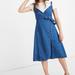 Madewell Dresses | Madewell Denim Wrap Dress Size 2 | Color: Blue | Size: 2