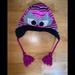 Columbia Accessories | Columbia Girls Hat Colorful - Cat / Owl ? One Size | Color: Gray/Purple | Size: Os