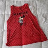 Disney Tops | Disney Minnie Tank Top | Color: Black/Red | Size: S