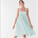 Free People Dresses | Kimchi Blue Bursting Heart Sequin Dress | Color: Blue | Size: L