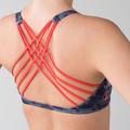 Lululemon Athletica Intimates & Sleepwear | Lululemon Free To Be Wild Bra In Windy Blooms | Color: Black/Red | Size: 12