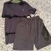 Nike Matching Sets | Boys 7/8 Nike Shorts Shirt | Color: Black/Gray | Size: 7b