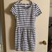 Levi's Dresses | Levis Striped Dress | Color: Gray/White | Size: Xs