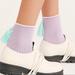 Free People Accessories | Free People Charm Tassel Socks | Color: Green/Purple | Size: Os