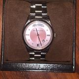 Michael Kors Other | Michael Kors Watch | Color: Pink/Silver | Size: Os