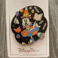 Disney Accessories | Minnie Mouse Halloween Witch Pin | Color: Black/Orange | Size: Os