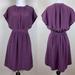 Madewell Dresses | Madewell Silk Purple Dress Size 0 | Color: Purple | Size: 0