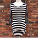 Jessica Simpson Tops | Cream And Black Striped Maternity Top | Color: Black/Cream | Size: Sm