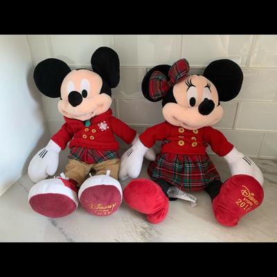 Disney Toys | Disney Mickey And Minnie Mouse Set | Color: Green/Red | Size: Osbb