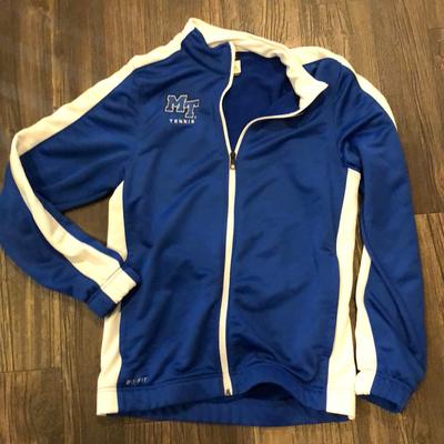 Nike Jackets & Coats | Middle Tennessee Mtsu Tennis Track Jacket | Color: Blue/White | Size: S