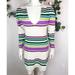 Free People Dresses | Free People Nwt Gidget Sweater Dress Medium | Color: Green/White | Size: M