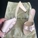 Burberry Shoes | Burberry Shoe Sandel Pink Heel Size 8 | Color: Pink | Size: 8