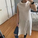 Free People Sweaters | Free People Sweater Dress!! | Color: Cream/White | Size: M