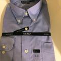 Ralph Lauren Shirts | Men's Ralph Lauren Blue Dress Shirt Sz 16 1/2 | Color: Blue | Size: 16.5