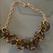 J. Crew Jewelry | J Crew Tortoise Shell Necklace | Color: Brown/Gold | Size: Os