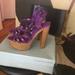 Jessica Simpson Shoes | Jessica Simpson High Heels Shoes | Color: Purple | Size: 10