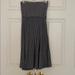 American Eagle Outfitters Dresses | Gorgeous Strapless Cotton Dress | Color: Blue/White | Size: Xs