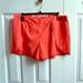 Jessica Simpson Shorts | Jessica Simpson Pleated/ Layered Shorts | Color: Orange/Red | Size: L