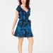 Free People Dresses | Free People A Thing Called Love Floral Dress | Color: Black/Blue | Size: 2