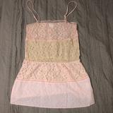 Free People Intimates & Sleepwear | Free People Intimate Dress | Color: Cream/Pink | Size: L