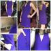 Michael Kors Dresses | Michael Kors Purple Mk Choker V Neck Dress | Color: Purple | Size: 0