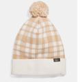 Coach Accessories | Coach Plaid Pom Pom Hat | Color: Tan | Size: Os