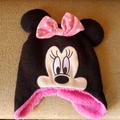 Disney Accessories | Disney Minnie Mouse Hat One Size Pink Black | Color: Black/Pink | Size: Osbb
