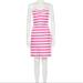 Kate Spade Dresses | Kate Spade Stripped Mini Halter Dress | Color: Pink/White | Size: 2