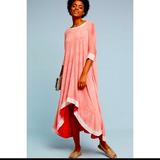 Anthropologie Dresses | Anthropologie Feteworthy Dress | Color: Orange/Pink | Size: L