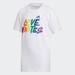 Adidas Shirts & Tops | Adidas Boys Pride Love Unites Tee Nwt | Color: White | Size: Various