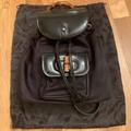 Gucci Bags | Gucci Vintage Bamboo Mini Backpack | Color: Black | Size: Os